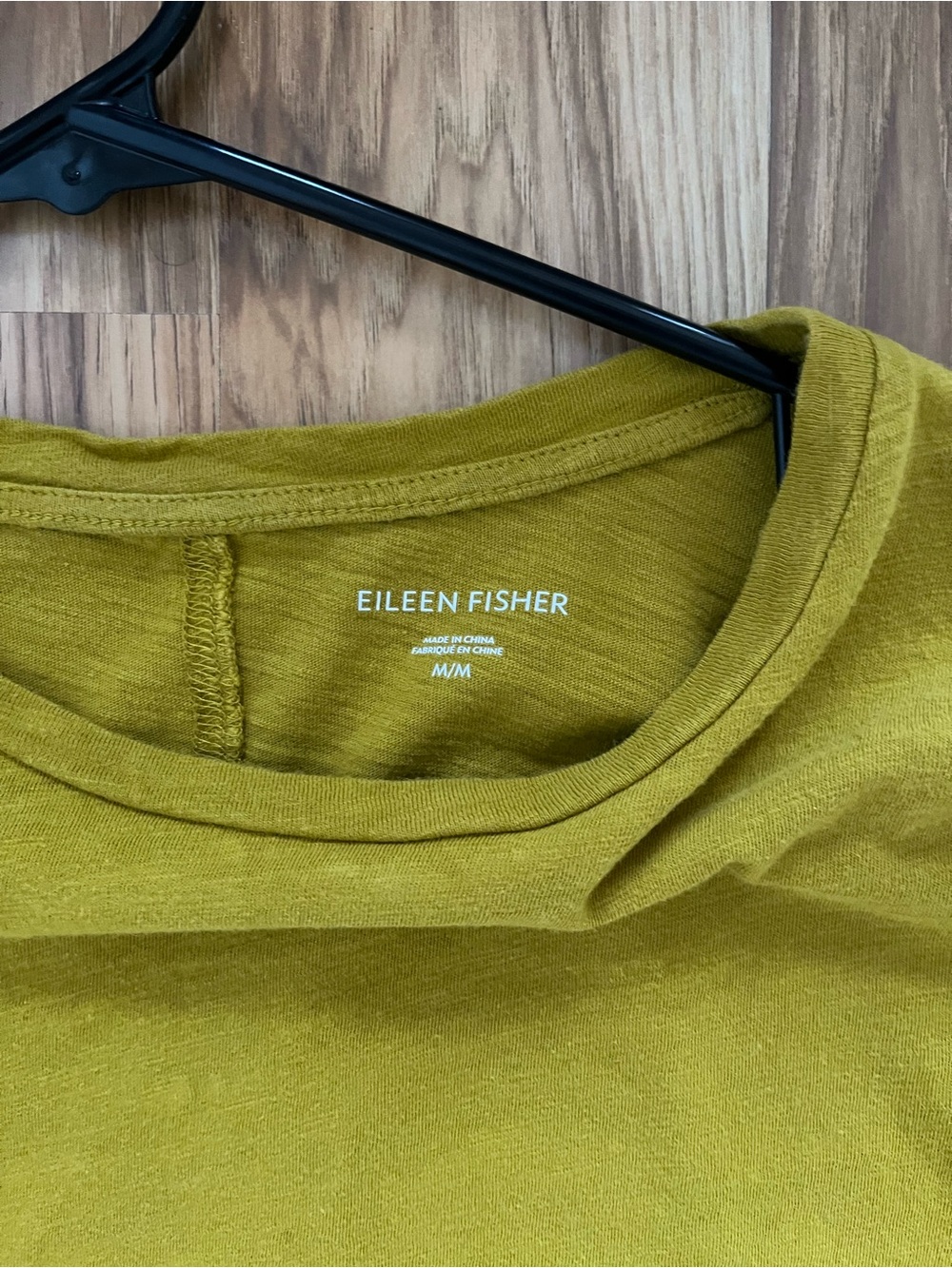 Eileen Fisher organic cotton tee - Picture 3 of 5